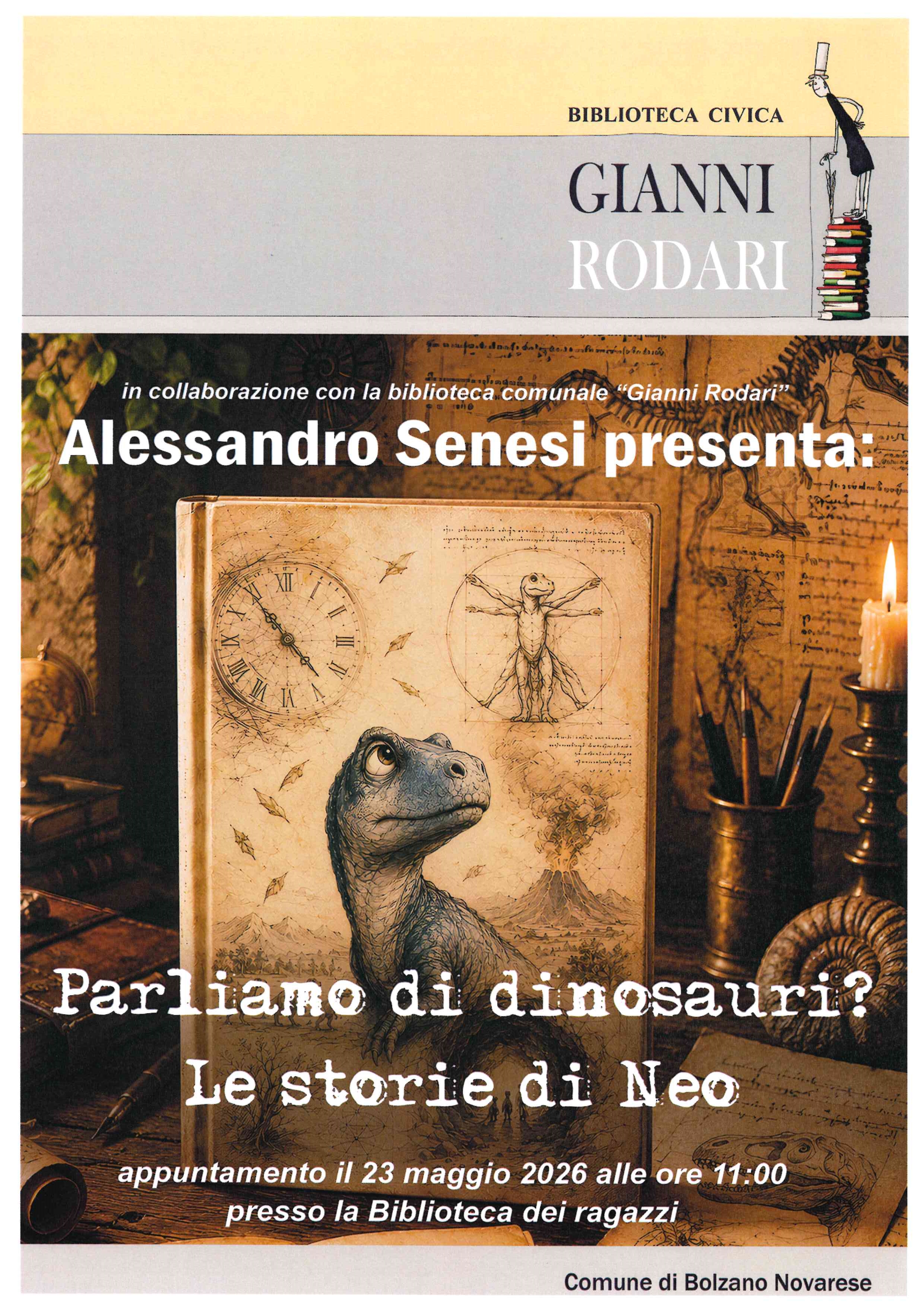 In collaborazione con la Biblioteca Comunale "Gianni Rodari"